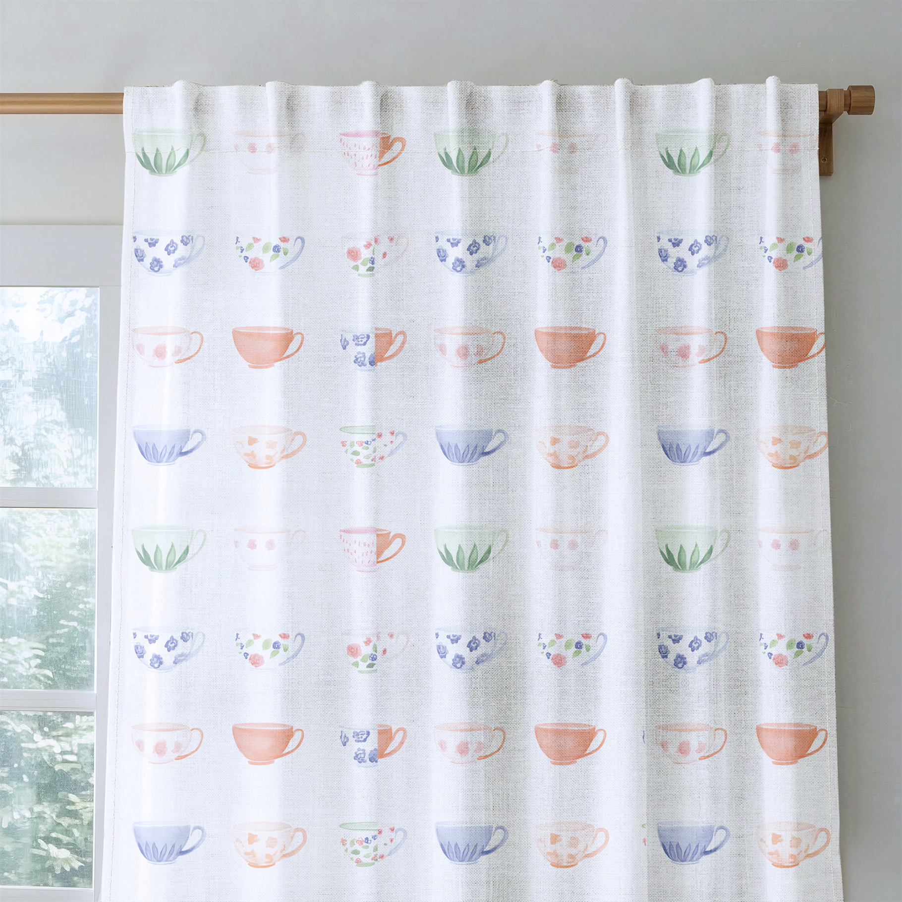 Spot of Tea - Drapery — rod