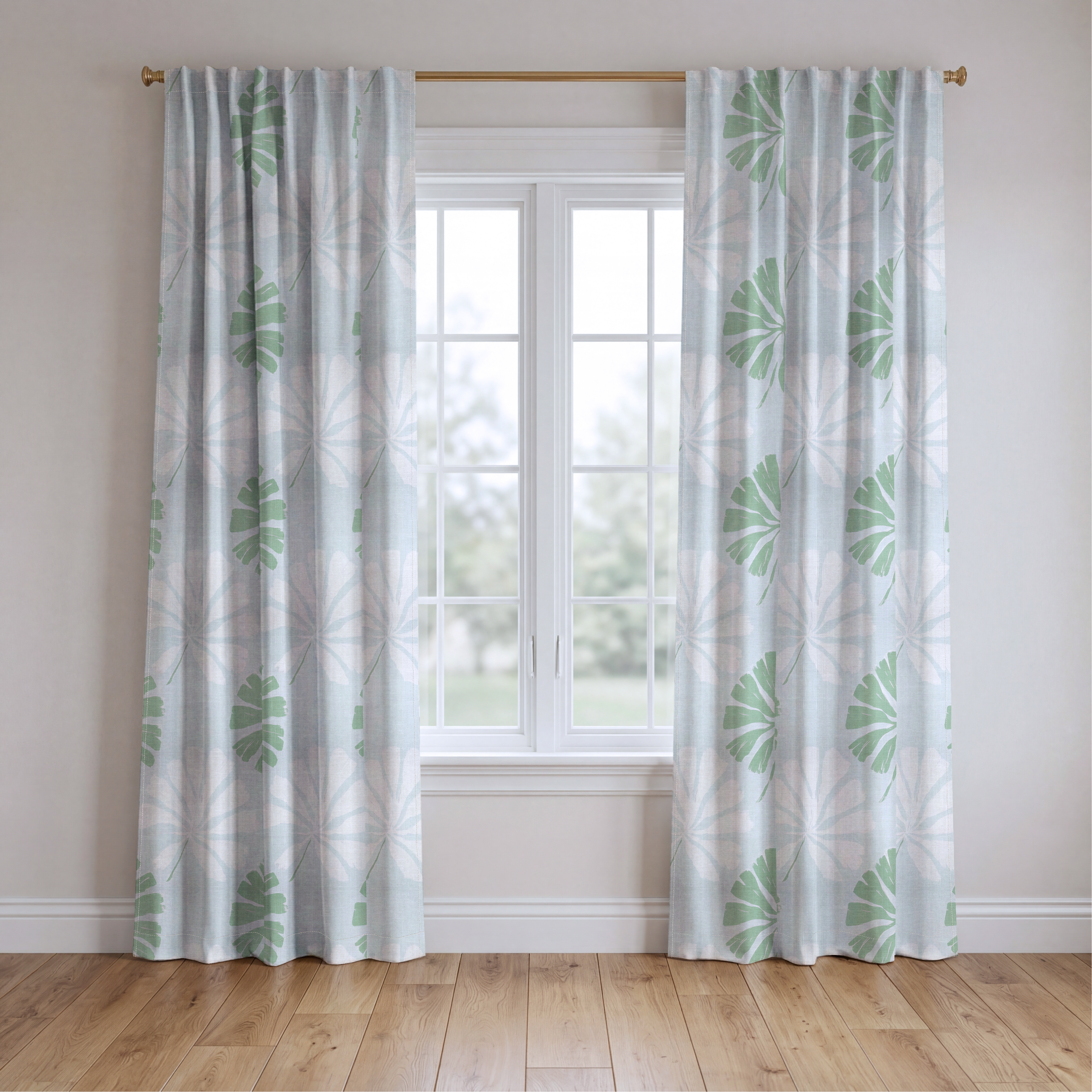 Marvey - Drapery — two panels
