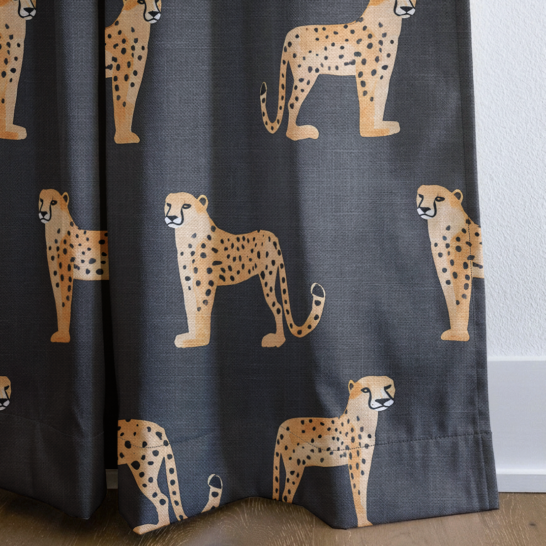 Riley - Drapery — corner closeup