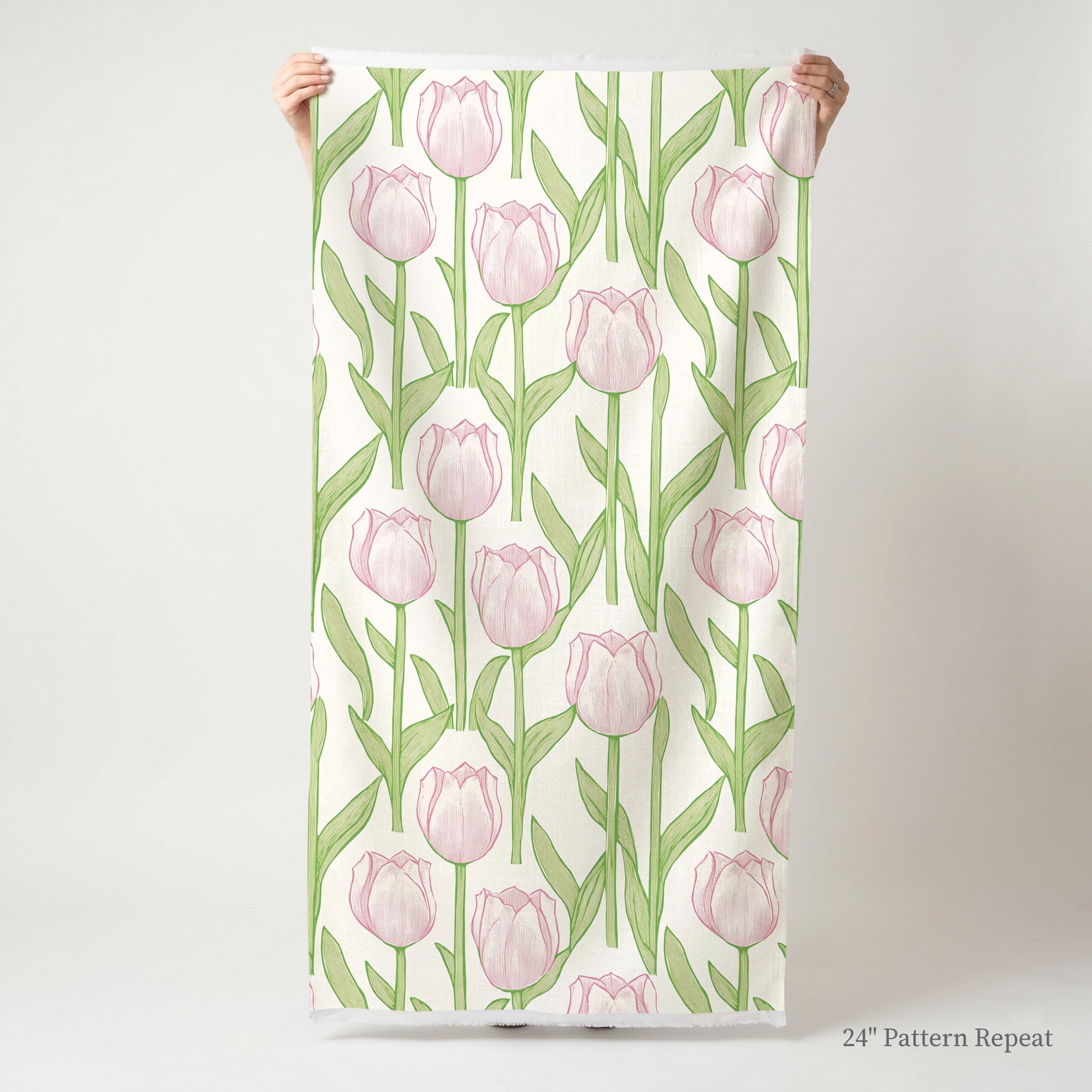 Tulip Meadow Fabric by the Yard