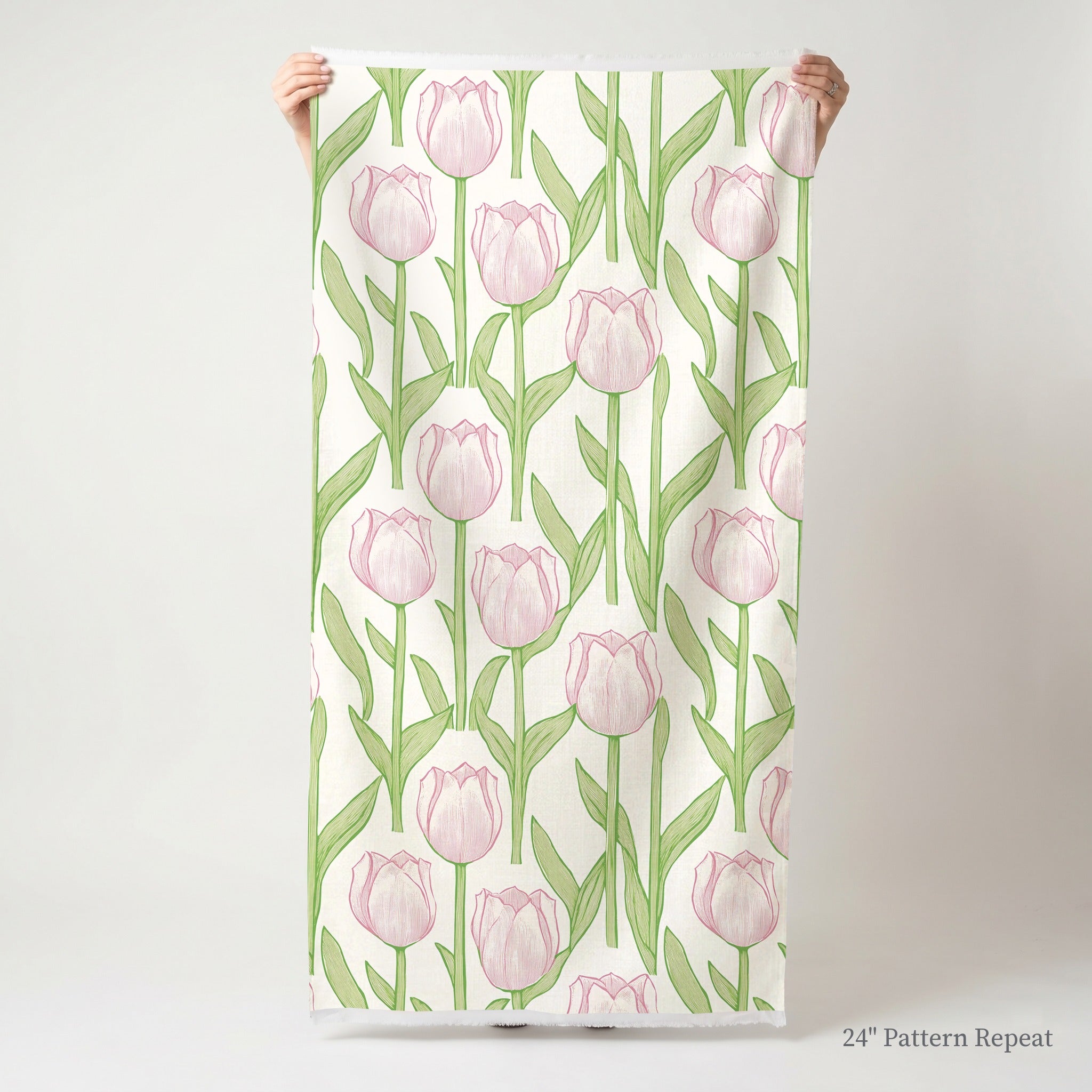 Tulip Meadow Fabric by the Yard
