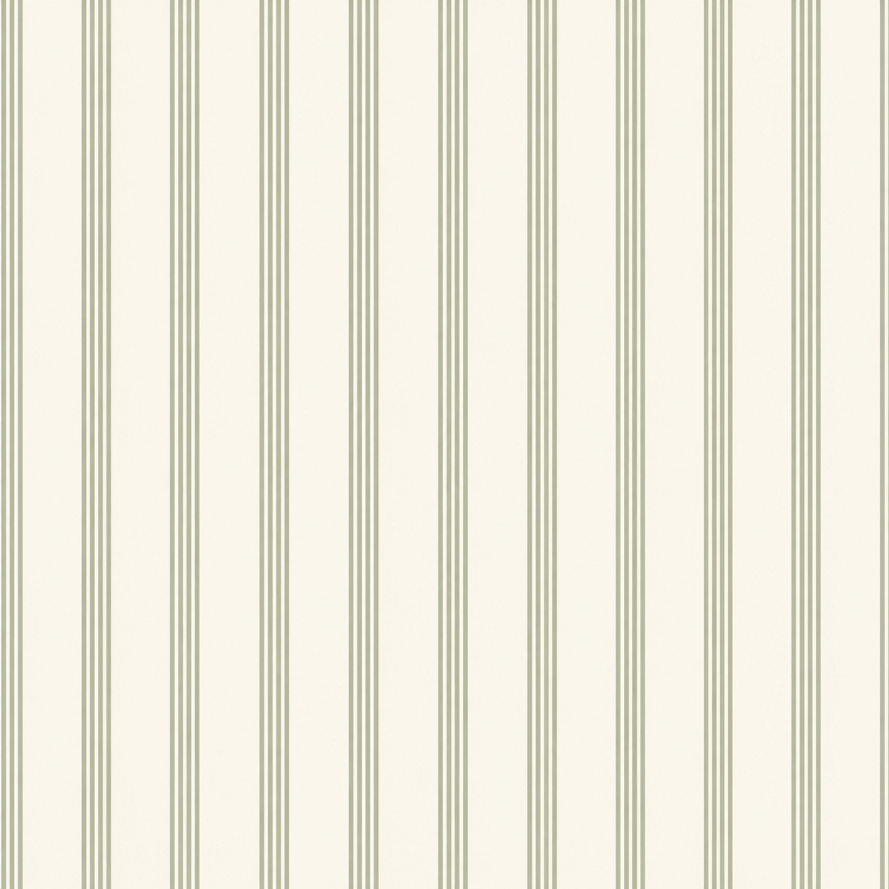 Orange County Olive Stripes Wallpaper