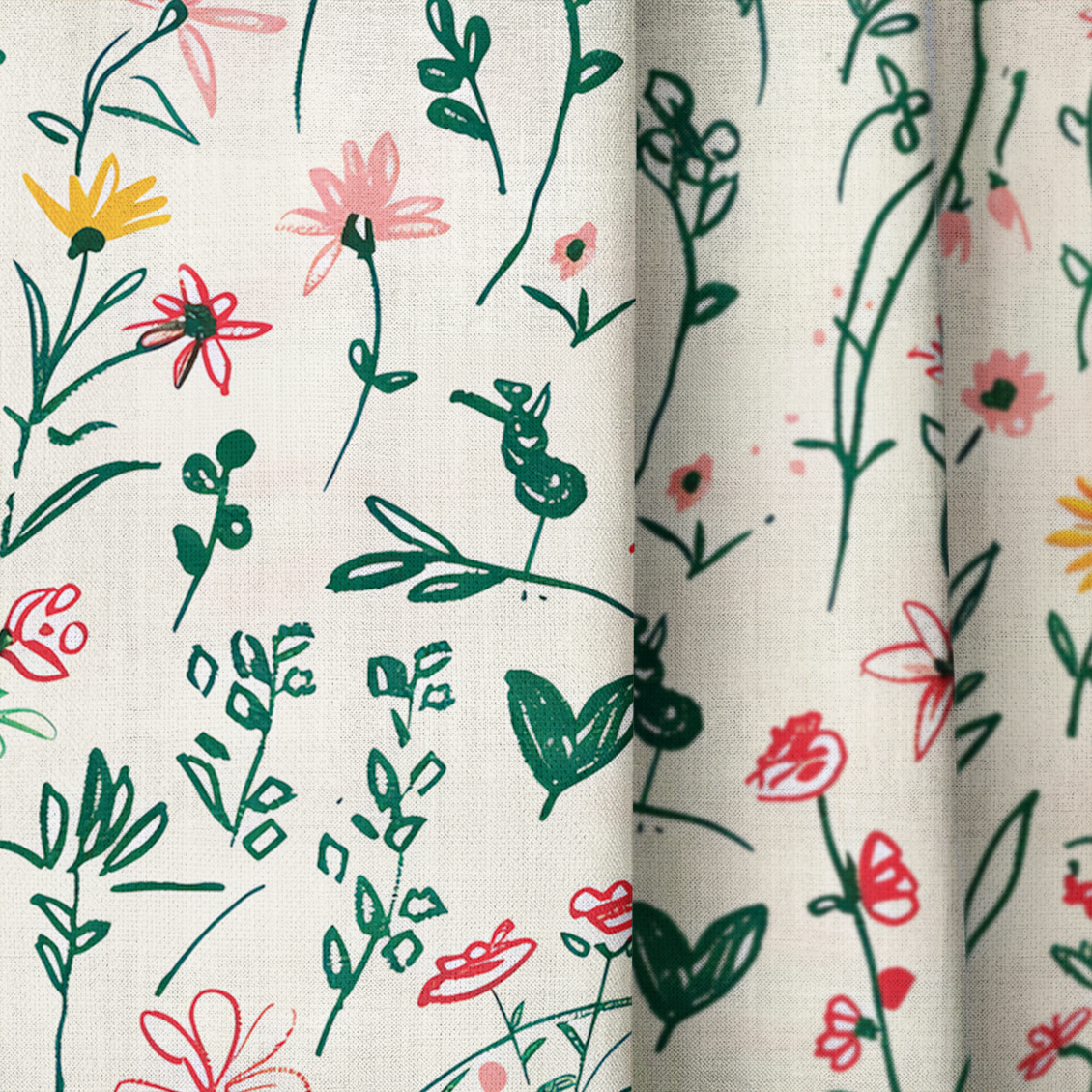 Ruby - Drapery — close up