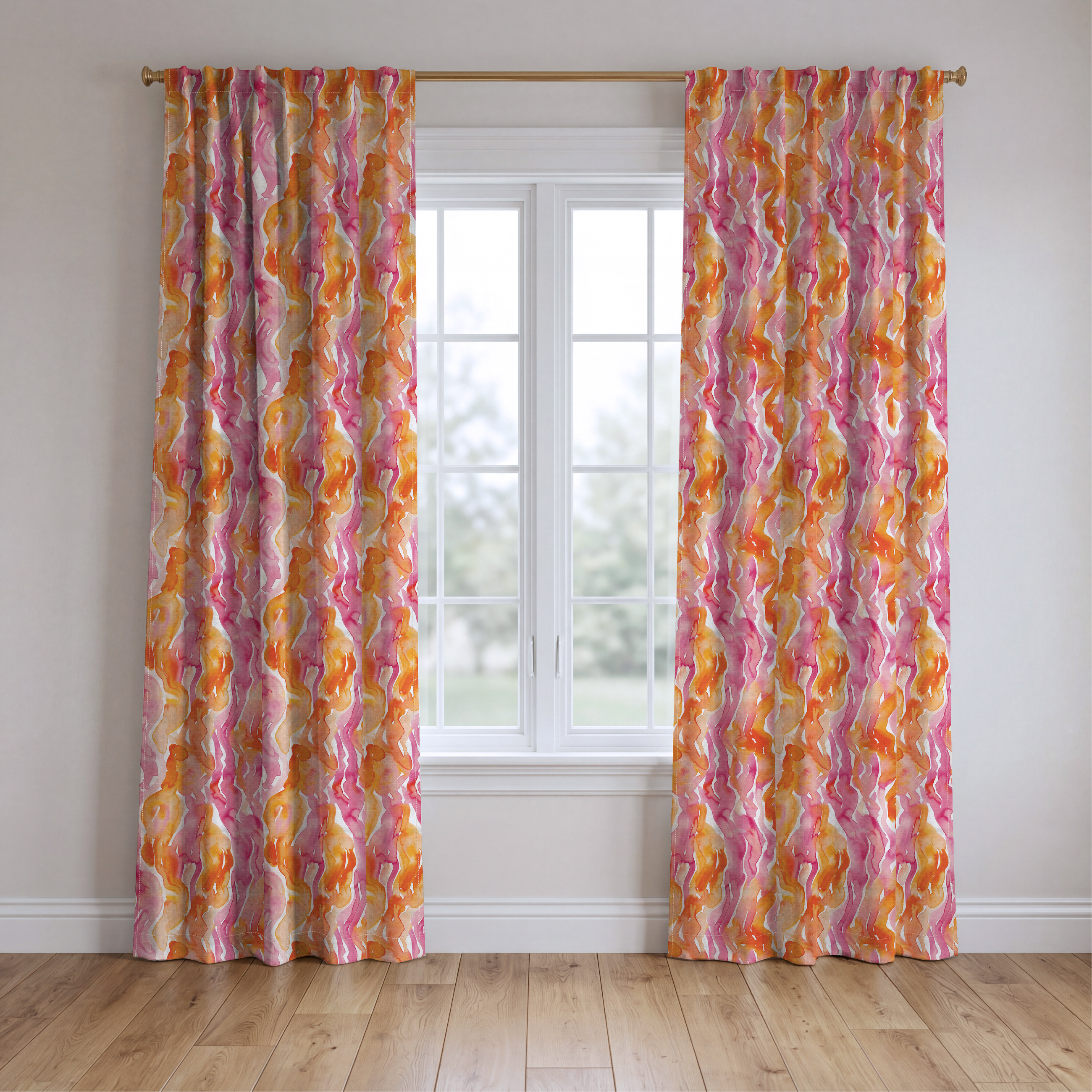 Shipley - Drapery — two panels