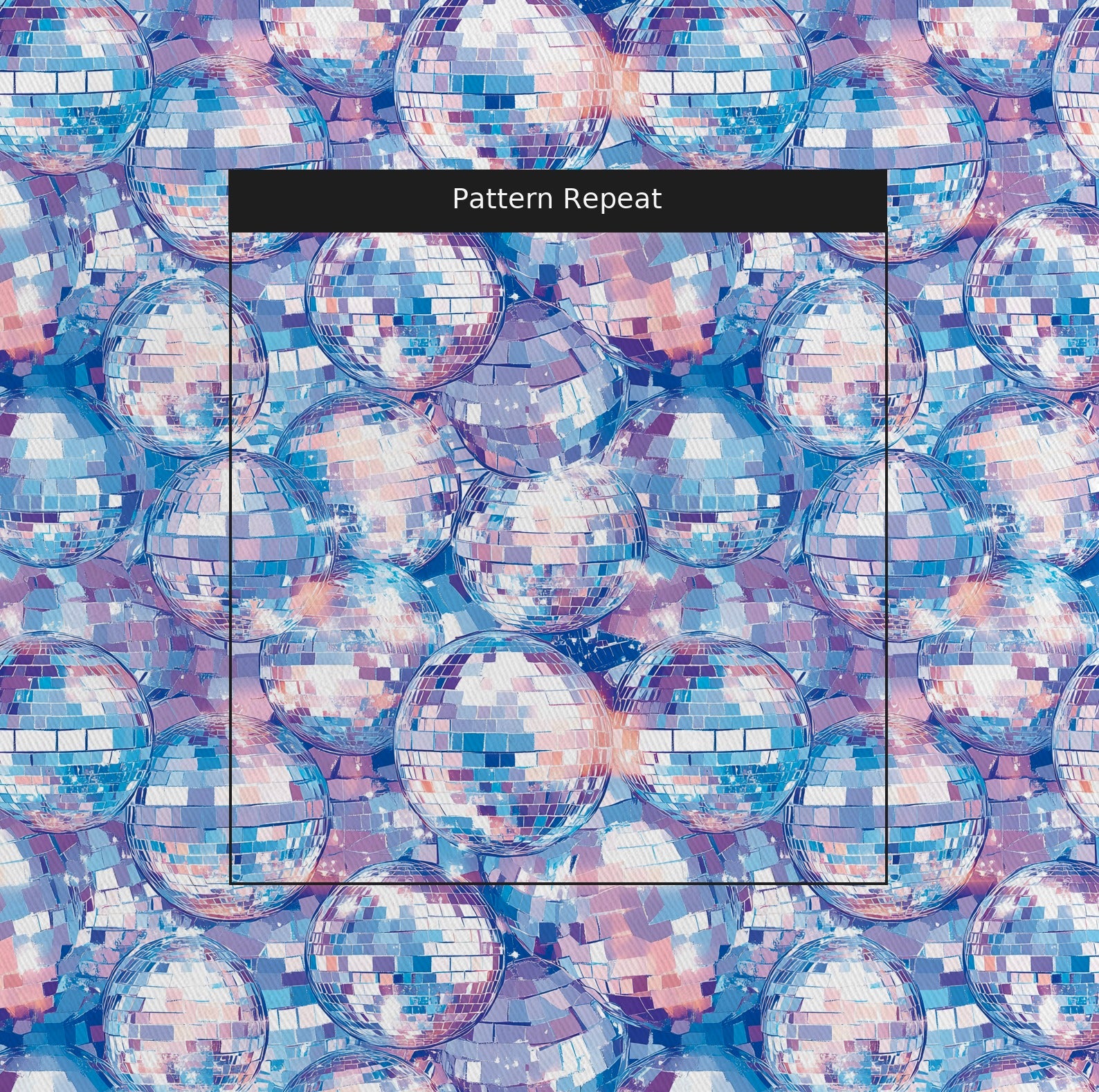 Glimmer & Glow Fabric by the Yard — pattern repeat