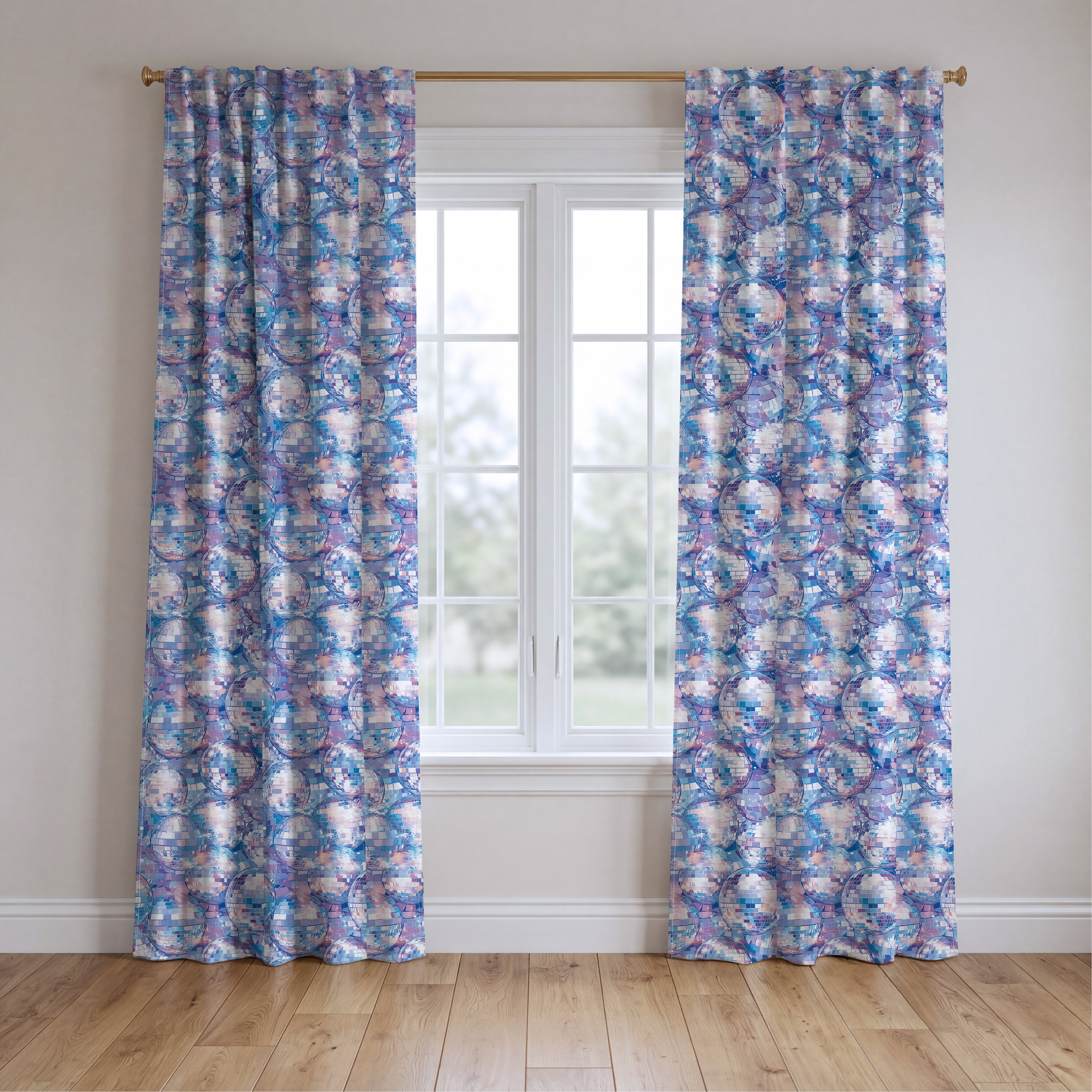 Glimmer & Glow - Drapery — two panels