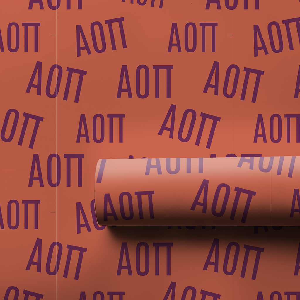 AOII Bold - Wrapping Paper