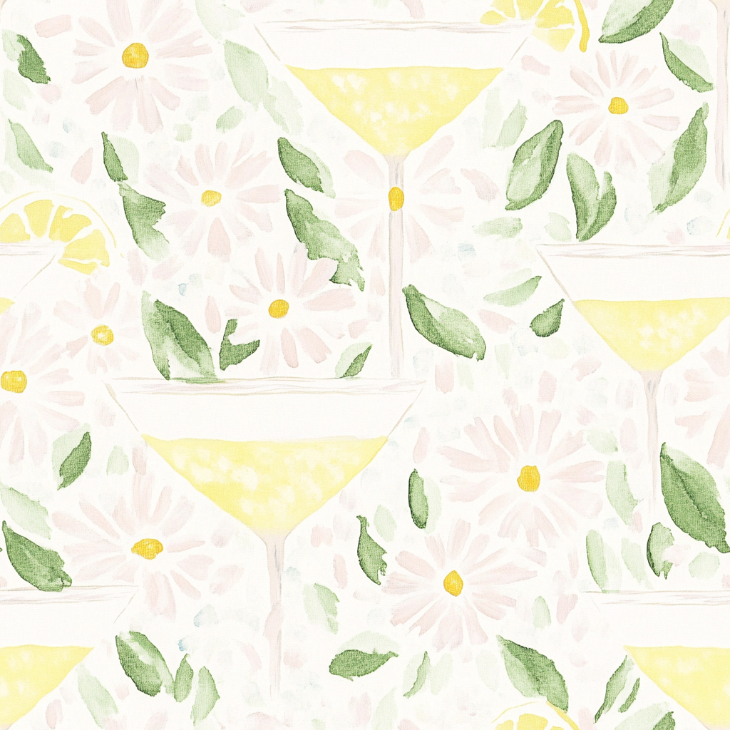 Citrus Chic Wallpaper