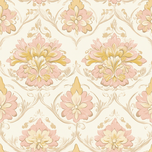 Rosewood Lattice Wallpaper