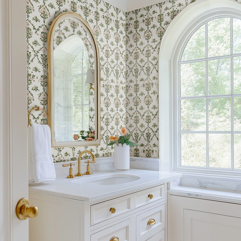 Timeless Trellis Wallpaper