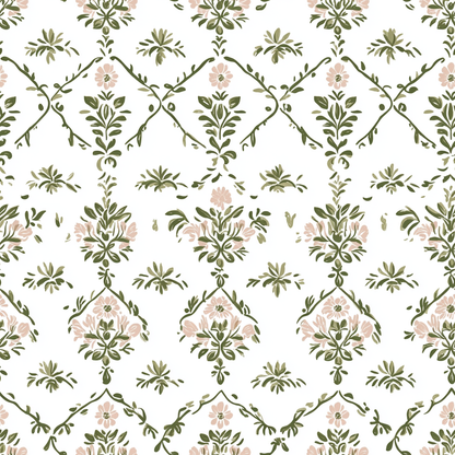 Timeless Trellis Wallpaper