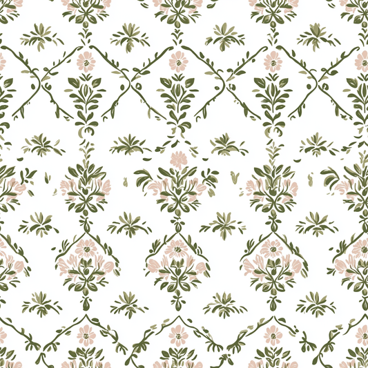 Timeless Trellis Wallpaper