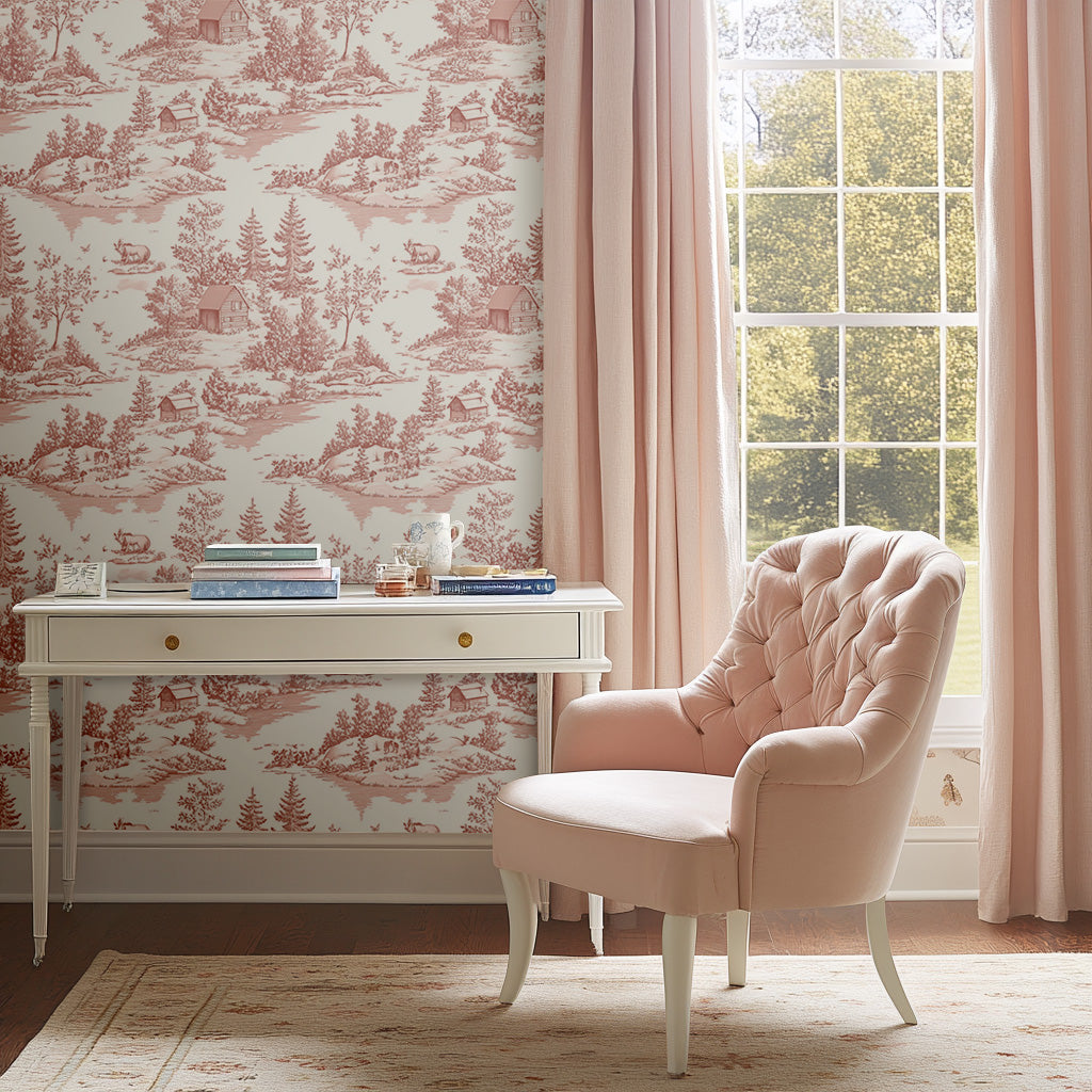 Vintage Woodland Wallpaper