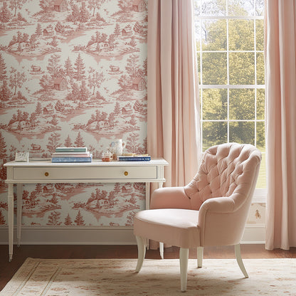 Vintage Woodland Wallpaper