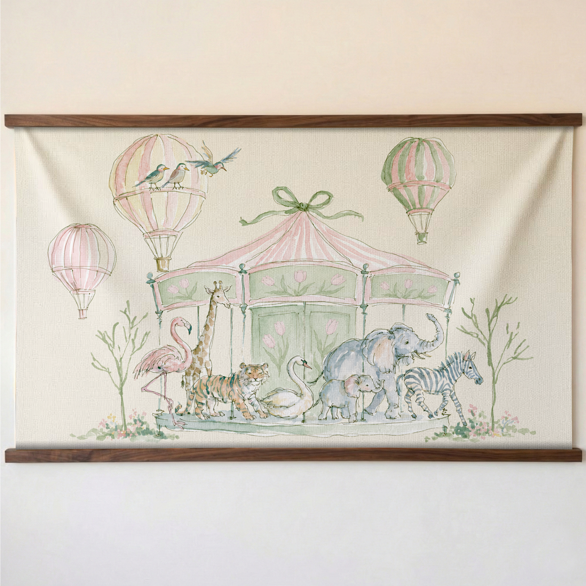 Juliet's Garden Sand Study - Tapestry