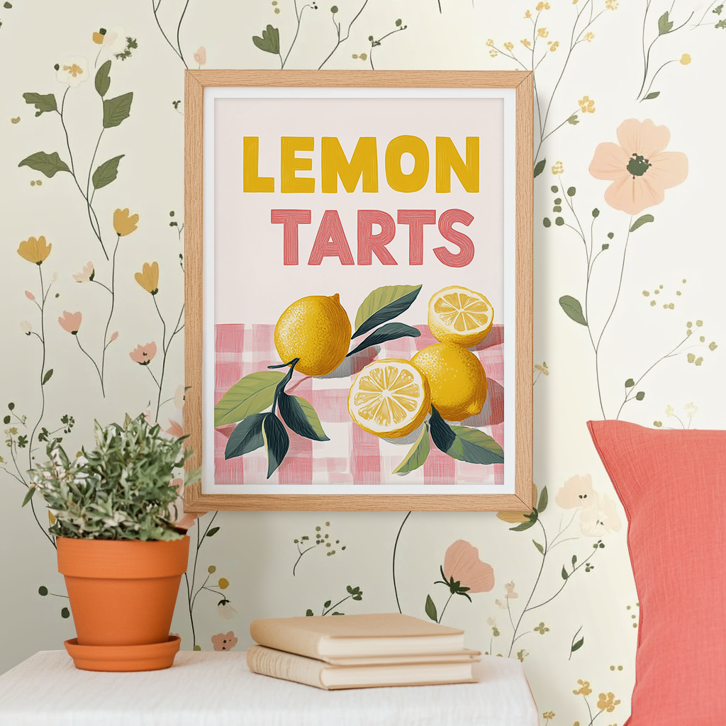 Lemon Tarts - Art Print