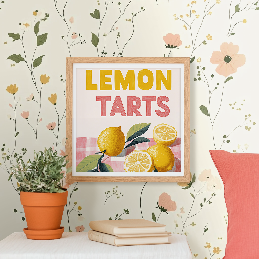 Lemon Tarts - Art Print