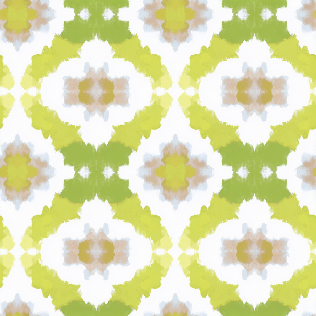 Lemongrass Lace Wallpaper