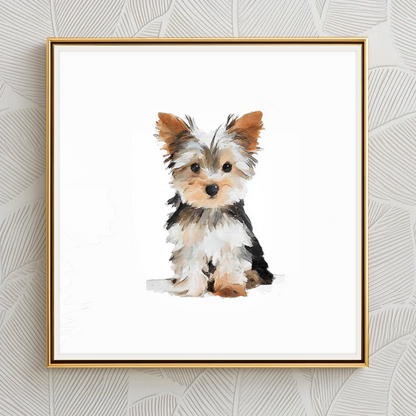 Little Yorkie - Art Print
