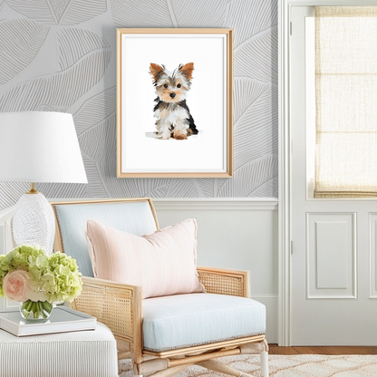 Little Yorkie - Art Print