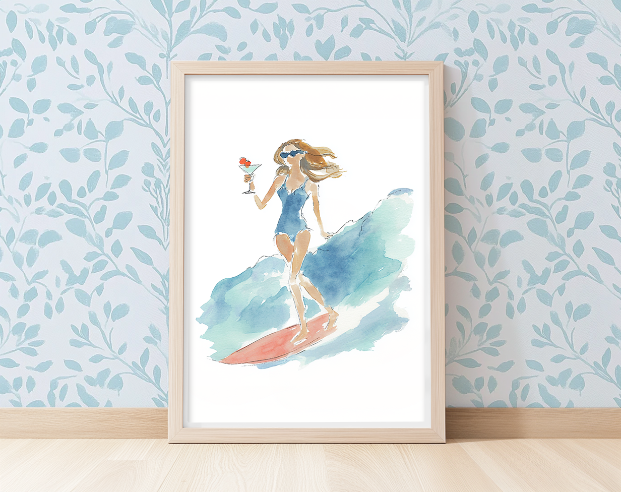Malibu Mood - Art Print