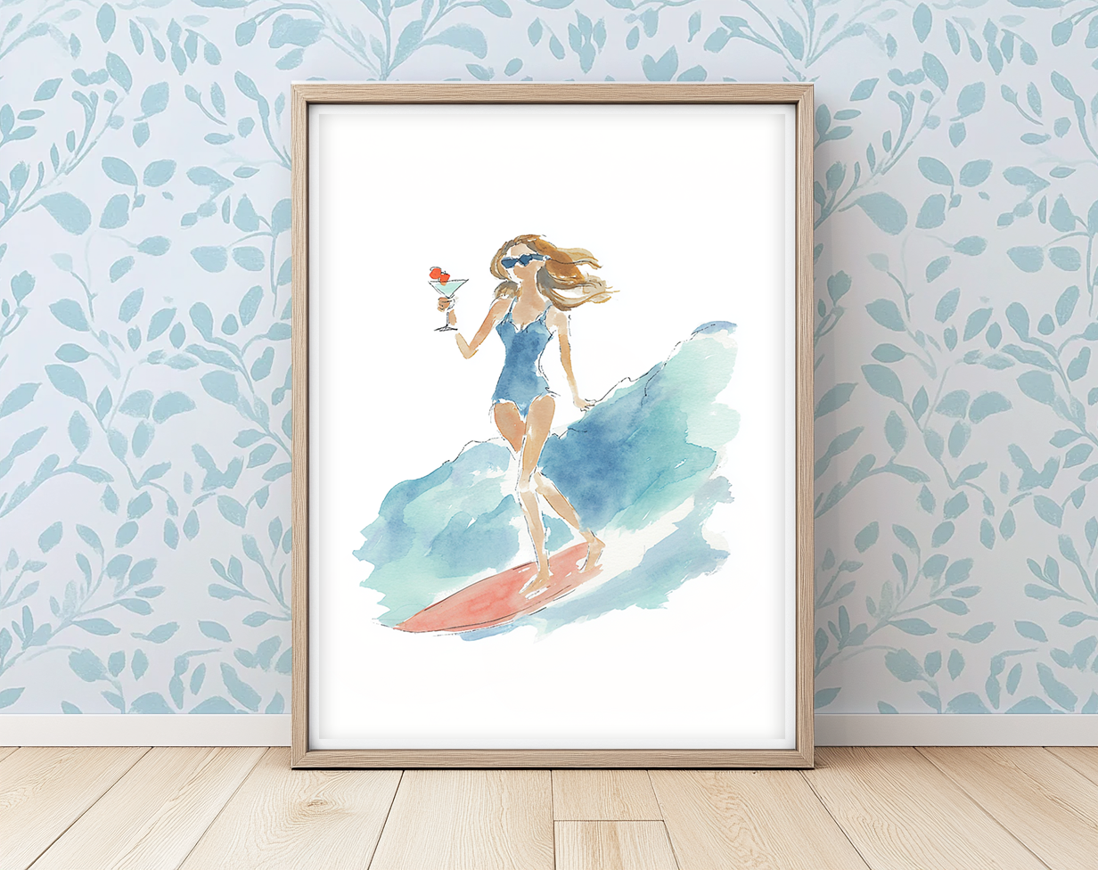 Malibu Mood - Art Print