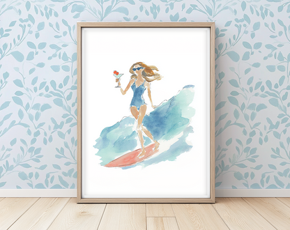Malibu Mood - Art Print