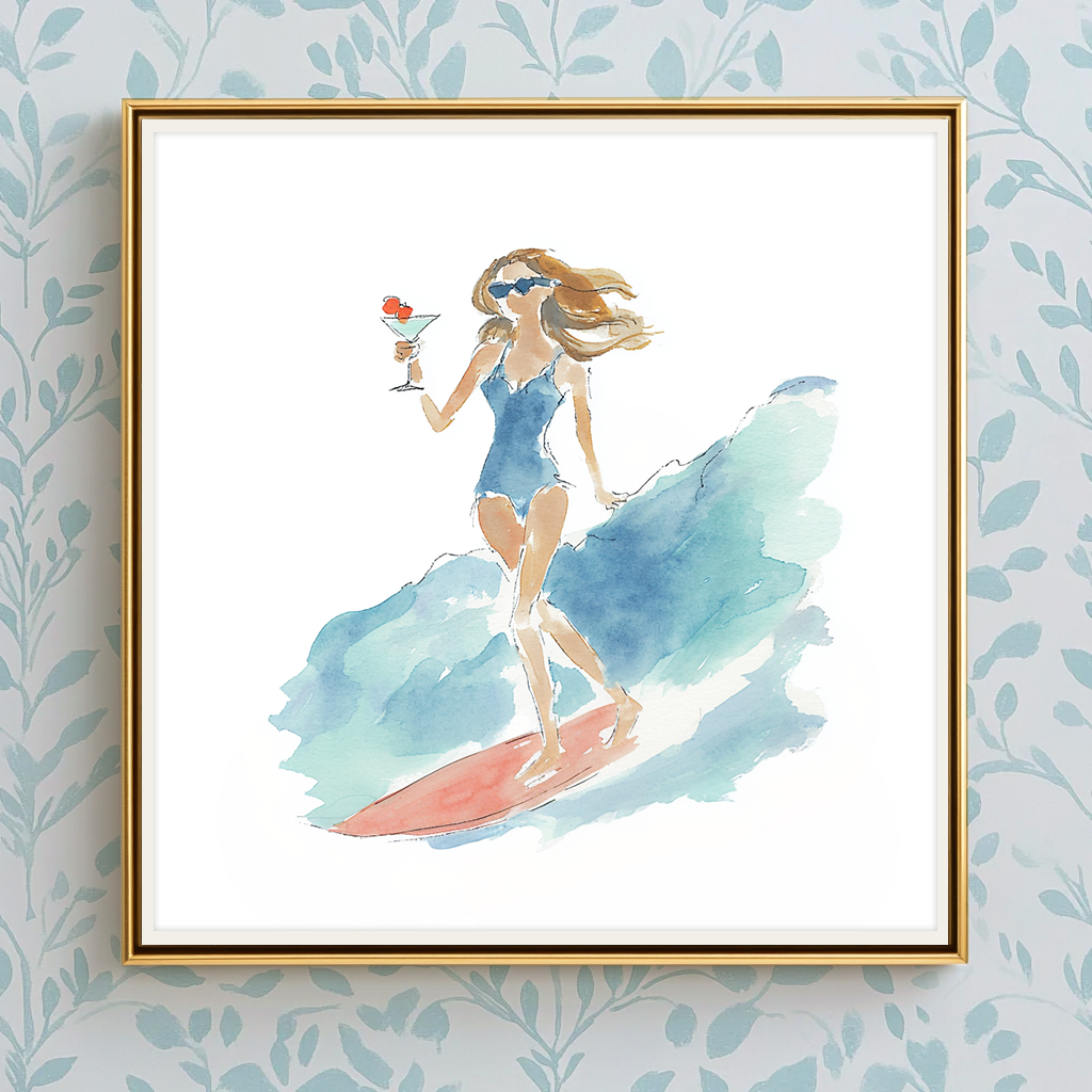 Malibu Mood - Art Print