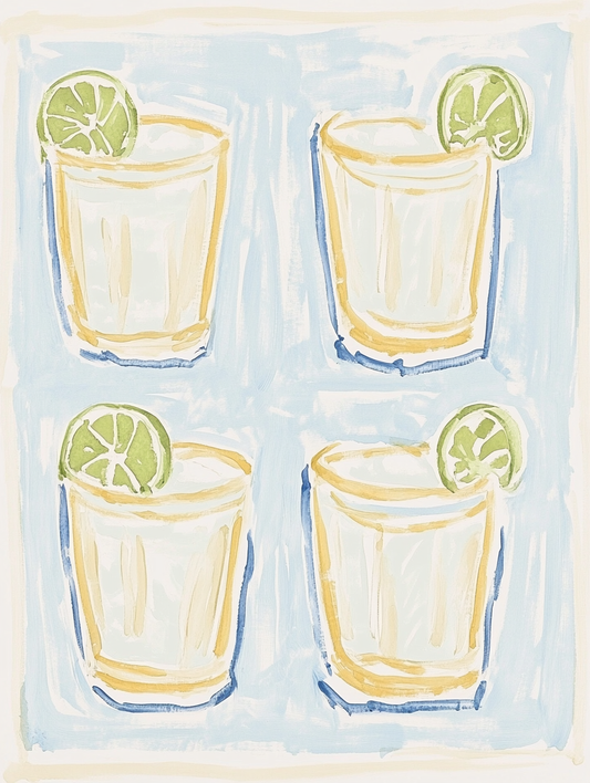 Margarita Sketch - Art Print