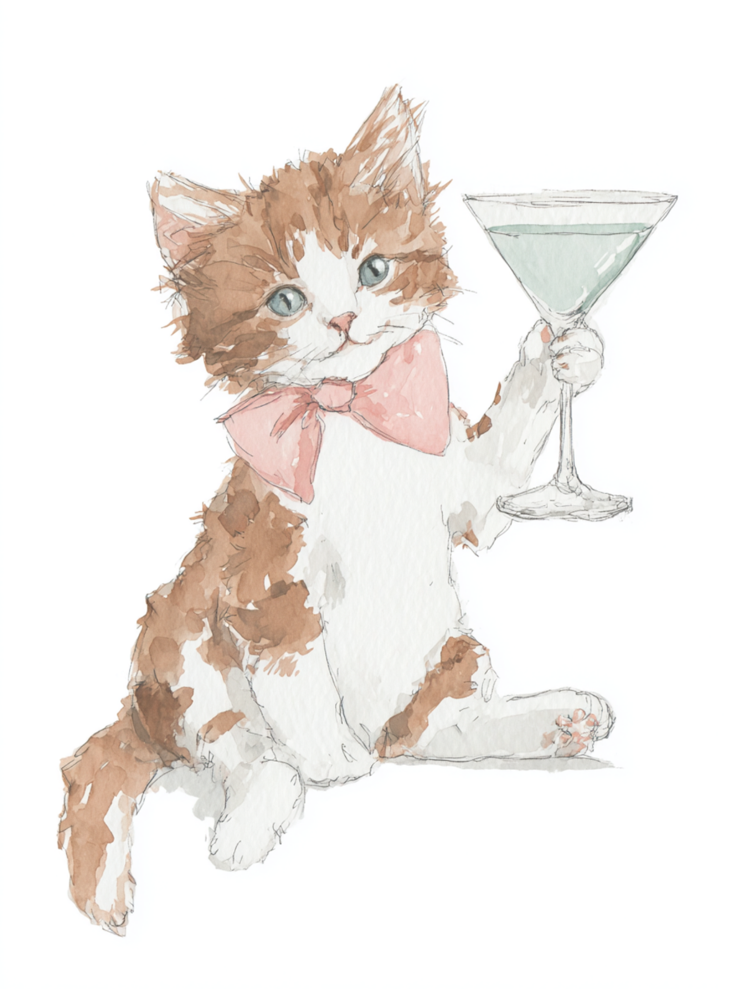 Martini Mischief - Art Print