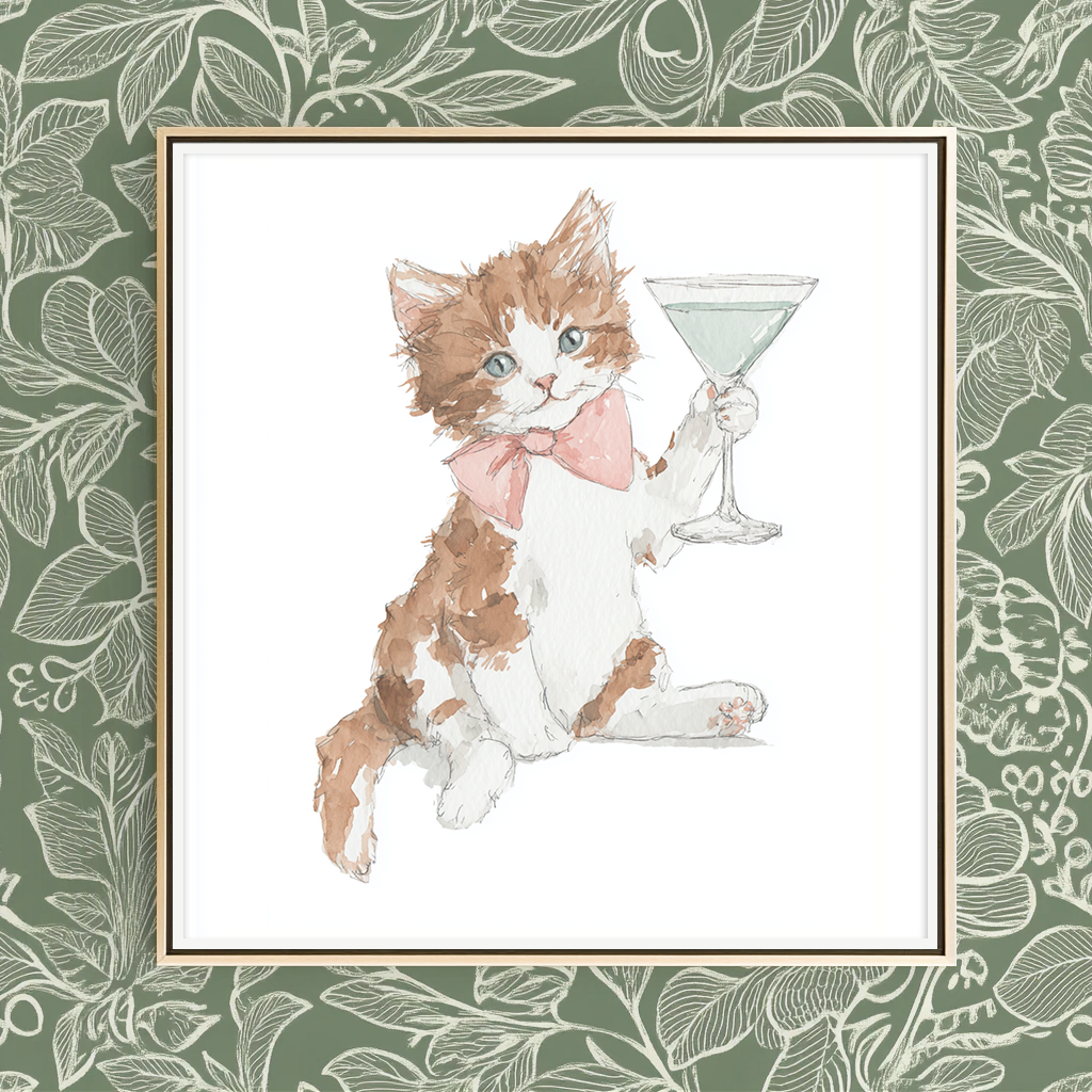 Martini Mischief - Art Print