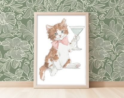 Martini Mischief - Art Print