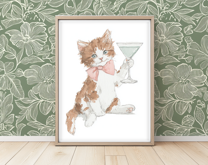 Martini Mischief - Art Print