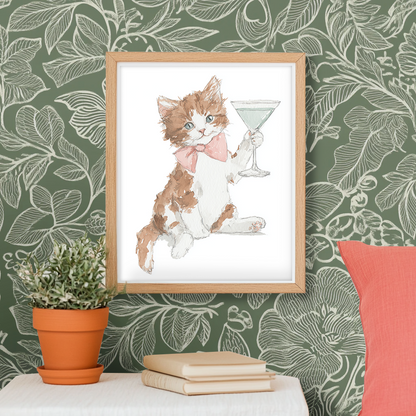 Martini Mischief - Art Print