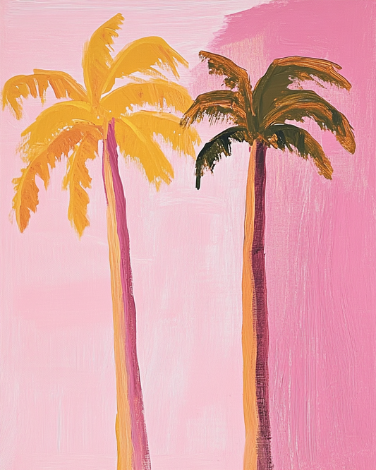 Miami Palm Trees - Art Print