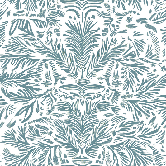 Miss Magnolia Blue Wallpaper