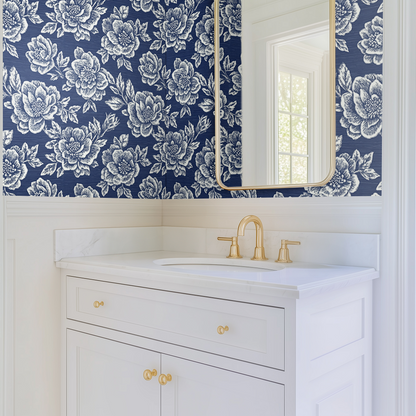 Navy Night Wallpaper