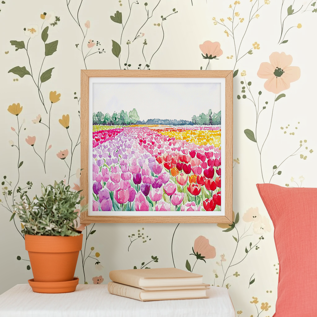 Netherland Tulips - Art Print
