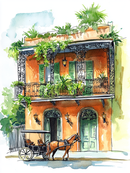 New Orleans - Art Print