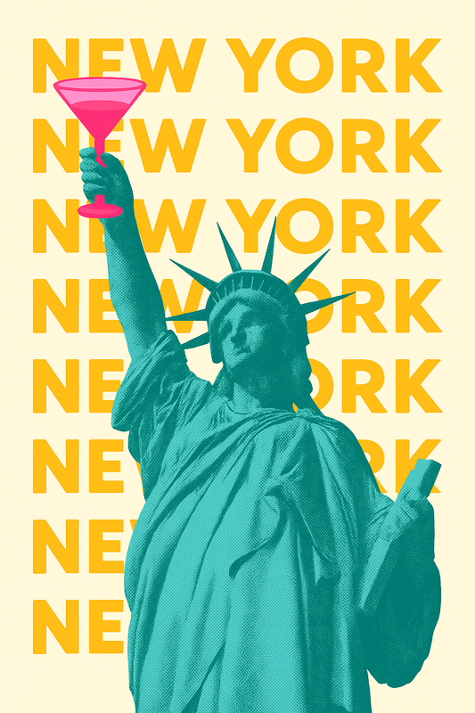 New York Martini - Art Print