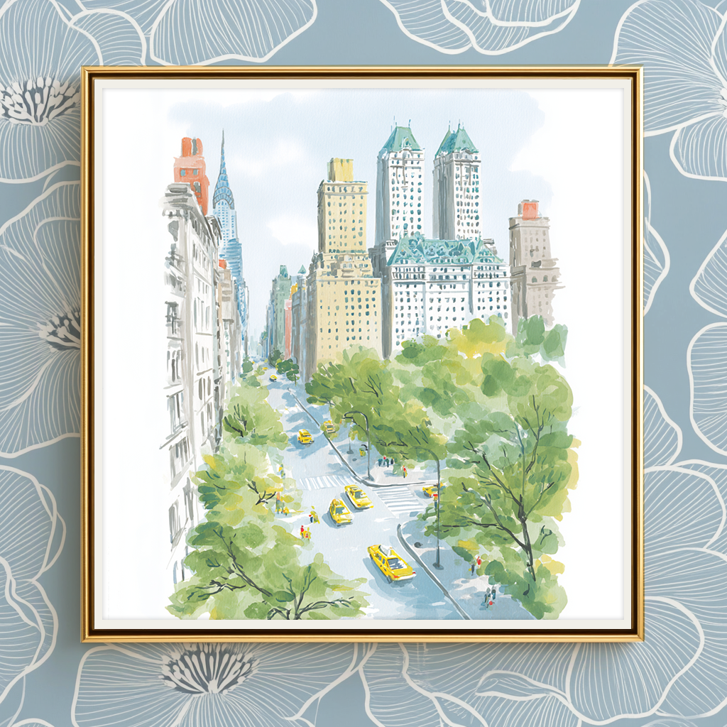 New York Spring -  Art Print