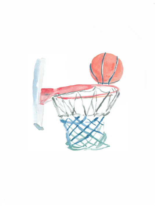 Nothing But Net - Art Print