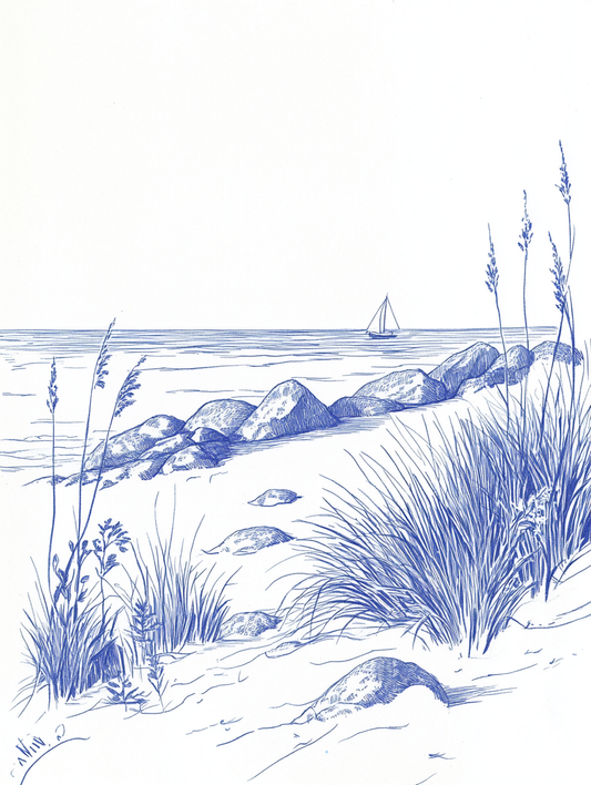 Ocean View - Art Print