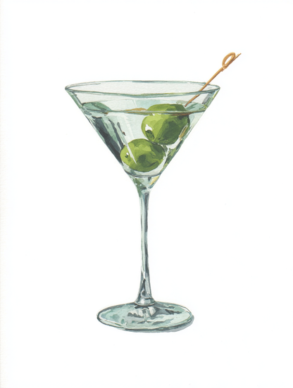 Olive Tini - Art Print