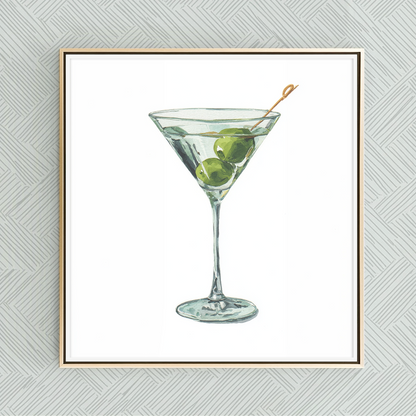 Olive Tini - Art Print