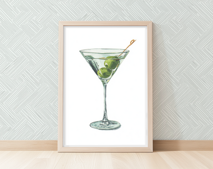 Olive Tini - Art Print