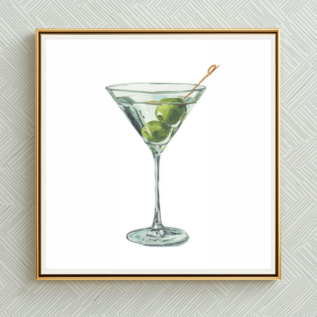 Olive Tini - Art Print