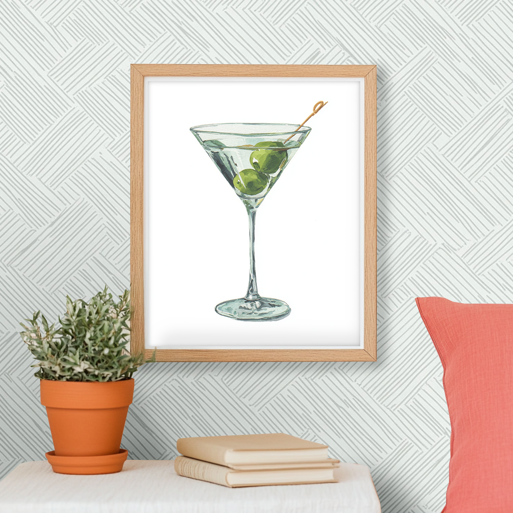 Olive Tini - Art Print