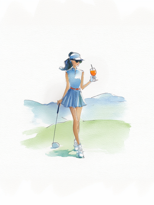 On The Green - Art Print