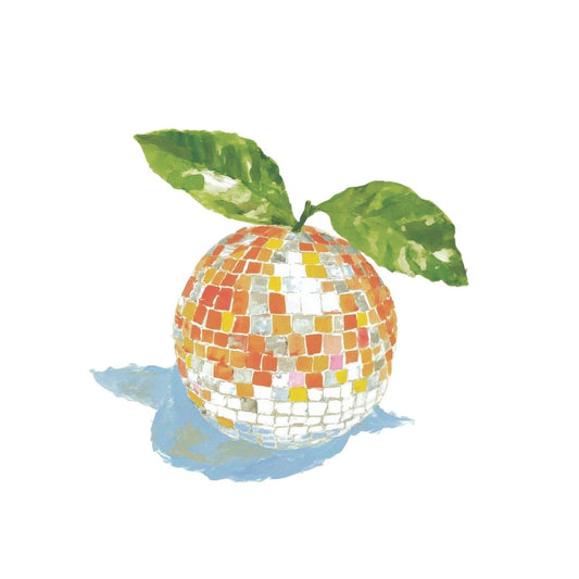 Orange Disco - Art Print